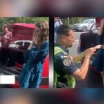 Un ofițer de poliție a surprins-o pe aleasa inimii sale cu o propunere de nuntă memorabilă. Descoperiți reacția acesteia! 2 video un politist de la rutiera si a cerut iubita in casatorie intr un mod inedit iata cum a reactionat tanara 683ad49a11f09
