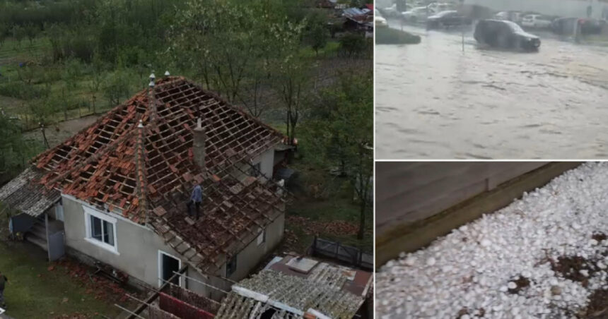 Furtuna a lăsat urme adânci în țară: grindina și vijeliile au distrus sute de locuințe și numeroase vehicule, iar vântul a răsturnat mulți copaci. 1 video vremea rea a facut ravagii in tara grindina si vijeliile au avariat sute de case si zeci de masini vantul a doborat mai multi copaci 681b138e5b7bc