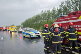 videofoto planul rosu de interventie activat pe a1 nadlac arad accident grav cu 11 victime traficul rutier este blocat 6825f5e1ed308