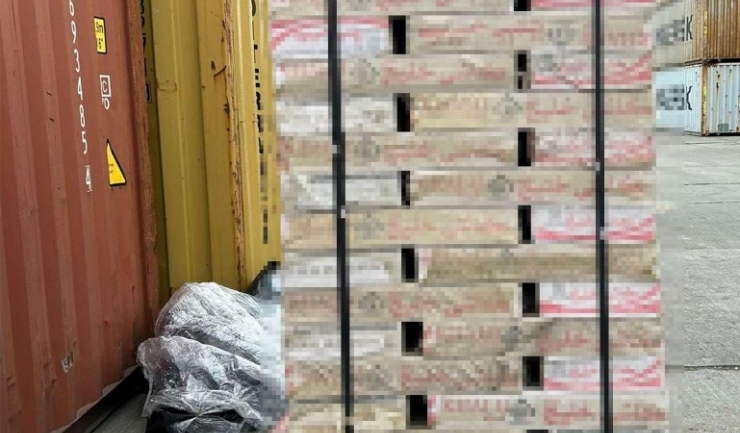Captură impresionantă în Portul Constanța: 7 milioane de țigarete confiscate dintr-un container! 1 7 milioane de tigarete descoperite intr un container in portul constanta 6856a3007be2c