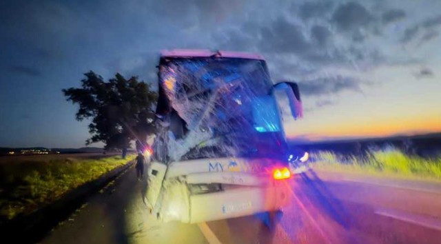 Coliziune tragică pe DN2: Un microbuz și un autocar se ciocnesc, soldându-se cu un deces și cinci răniți 1 accident grav intre un microbuz si un autocar pe dn2 o persoana a decedat iar alte cinci ranite 68622f8d03c4e