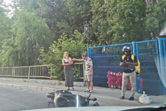 accident rutier la iesire din constanta un livrator pe scuter a ajuns la spital 685c45a4b2368