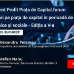 ASTĂZI la Profit.ro - Discuții pe Piața de Capital cu lideri de opinie și autorități influente 2 astazi profit ro piata de capital forum cu autoritatile decidente si ceo redutabili 684a5f4ec66a0