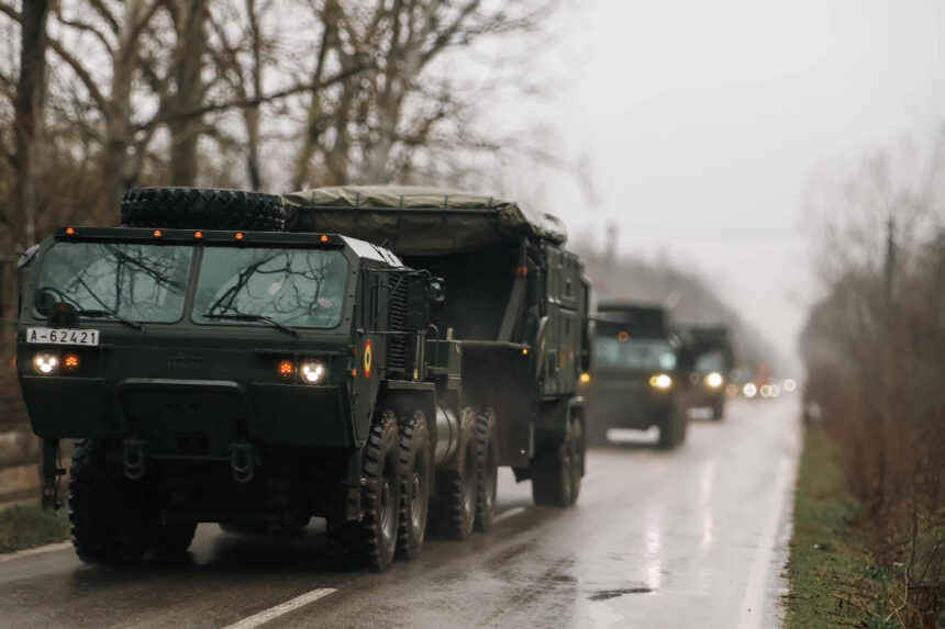 Atenție, conducători auto! Blocaje în trafic din cauza unui convoi militar pe ruta Năvodari, A4, A2 și Mihai Bravu. Informații oficiale. 1 atentie soferi trafic ingreunat din cauza unui transport militar pe traseul navodari autostrada a4 autostrada a2 mihai bravu date oficiale 685e3c2718fb6