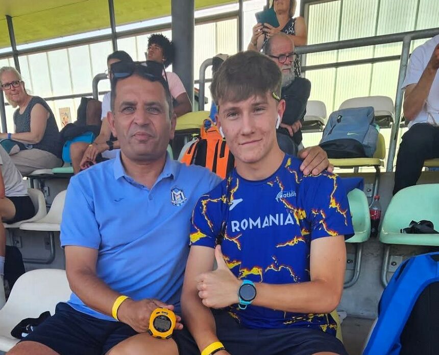atletul de la cs medgidia alin mihai savlovschi pe podium la puma nitro 683f7f2d675a1
