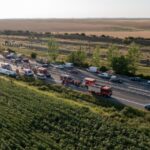 Accident pe Autostrada A2: Un autocar s-a răsturnat cu 22 de copii și 6 adulți la bord 3 autocar rasturnat pe autostrada a2 22 de copii si sase adulti se aflau in autocar la momentul accidentului 68583aca6717b