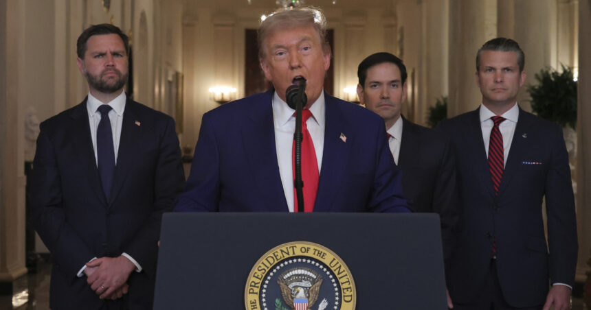 Știri de ultimă oră: Statele Unite atacă trei facilități nucleare din Iran. Donald Trump avertizează: Iranul, provocatorul din Orientul Mijlociu, trebuie să caute acum reconcilierea. 1 breaking news sua au bombardat trei instalatii nucleare ale iranului donald trump iranul batausul din orientul mijlociu trebuie acum sa faca pace 6857973825037