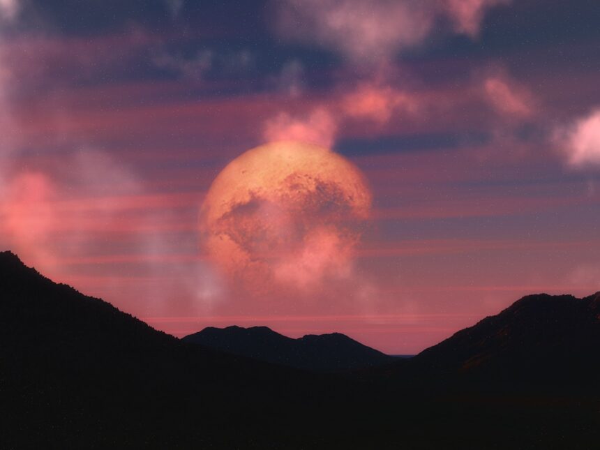 Spectacolul Lunii Căpșună: Când putem admira acest fenomen cosmic uimitor? 1 cand poate fi vazuta luna capsuna un fenomen astronomic spectaculos 68433c1bbc45a