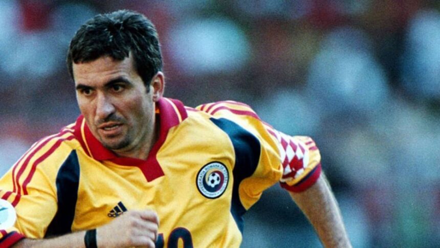Cine a îmbrăcat în România - Cipru celebra bluză a legendarului Gheorghe Hagi? 1 cine a purtat in romania cipru tricoul cu greutate al legendarului gheorghe hagi 6848850d8ae7a