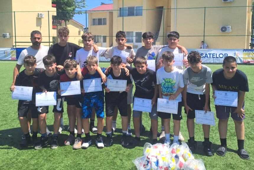 Micii sportivi din Cumpăna strălucesc și cuceresc locul 5 la marea finală a Cupei Satelor! 1 copiii din cumpana pe locul 5 la faza finala a cupei satelor 6840b48bf1ade