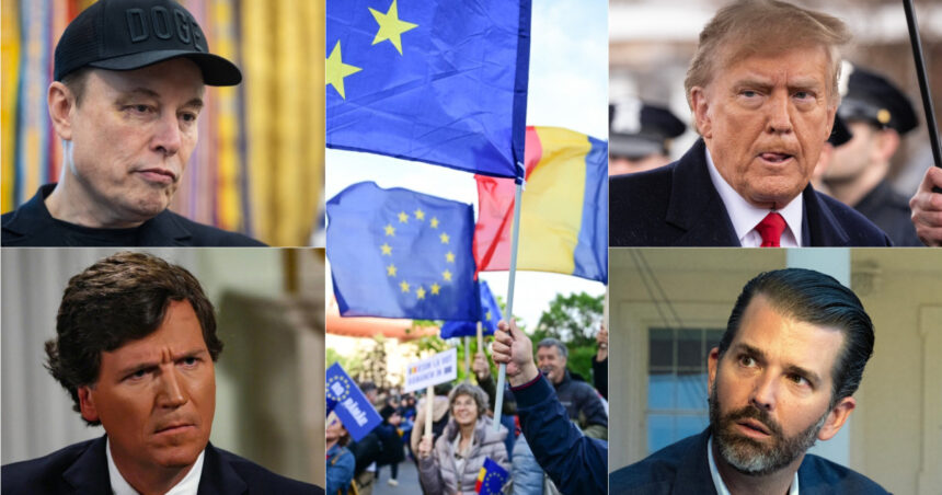 De ce susținătorii MAGA ai lui Trump au o fascinație pentru alegerile din România? (NYT) 1 de ce au devenit aliatii maga ai lui trump obsedati de alegerile din romania nyt 684a53222447f