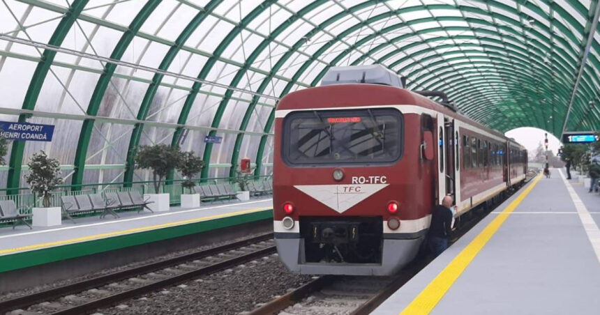 Fumul dintr-un tren spre Aeroportul Henri Coandă perturbează circulația a trei garnituri de călători. 1 degajari de fum la automotorul unui tren care circula catre aeroportul henri coanda circulatia a 3 trenuri de calatori a fost afectata 685949f1d245b