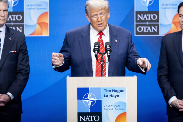 donald trump discurs dupa summitul nato de la haga ce a spus presedintele sua despre apararea europei vladimir putin si iran 685c186786d3a