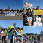 Tinerii protestează pe străzi împotriva măsurilor guvernamentale: Bursele nu se transformă în bogății! 2 elevii si studentii ies in strada impotriva taierilor pregatite de guvern nu din burse strangi averi 6860f079da9c6
