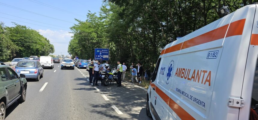 O femeie a suferit răni în urma unui accident la Lazu și a fost transportată la spital! 1 femeie ranita in accident la lazu a ajuns la spital 685cedec07d26