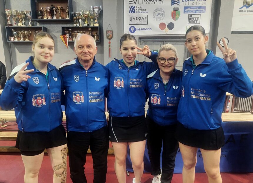CSM Constanța își dispută luni trofeul de campioană la tenis de masă! 1 fetele de la csm constanta joaca luni pentru titlul de campioana la tenis de masa 6862683b43c5b
