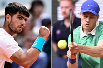 finala roland garros jannik sinner si carlos alcaraz primul meci direct pentru un titlu de grand slam 6845ab687bcf8