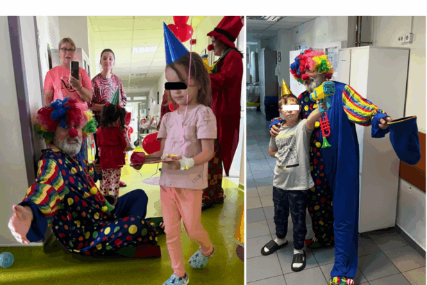 foto arimex comexim 2000 srl si asociatia suflete deschise i au sarbatorit azi pe copiii internati la spitalul judetean constanta si la spitalul de boli infectioase constanta 683c8f87e1847