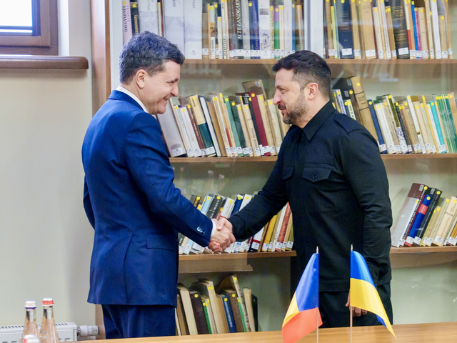 Întâlnirea dintre Nicușor Dan și Volodimir Zelenski: Un mesaj deosebit! 1 foto nicusor dan s a intalnit cu volodimir zelenski mesajul transmis 683ddff76e625