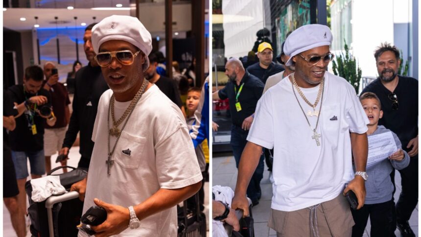 Ronaldinho a pășit în România! Primele instantanee cu legenda braziliană la Cluj-Napoca 1 galerie foto ronaldinho a ajuns in romania primele imagini cu brazilianul la cluj napoca 684c4beee1f1c