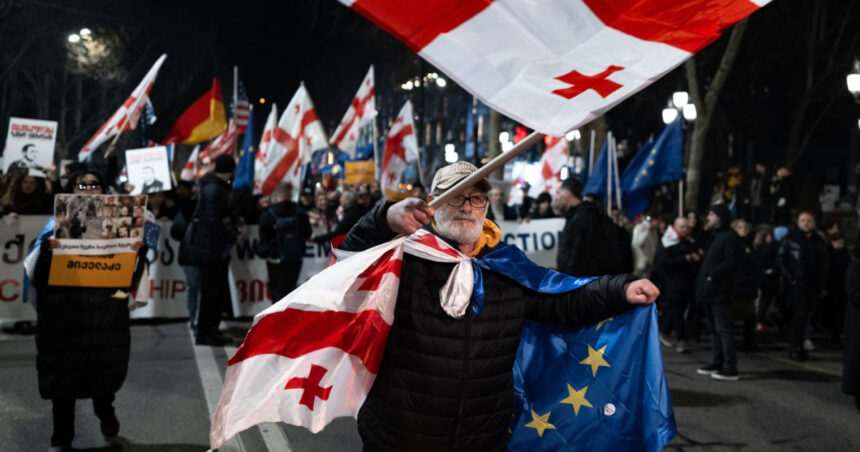 Georgia își închide biroul de informare despre UE și NATO din Tbilisi, în contextul tensiunilor cu Occidentul. 1 georgia inchide centrul de informare despre ue si nato din tbilisi pe fondul tensiunilor cu occidentul 6840968c3de34