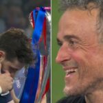 Kvaratskhelia și momentul său amuzant în fața trofeului Ligii Campionilor care l-a făcut pe Luis Enrique să zâmbească 2 gestul facut de kvaratskhelia in fata trofeului champions league l a amuzat pe luis enrique 683b75b34bad1