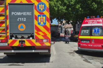 incendiu la un apartament din constanta pe strada muresului doua persoane ranite mai multe garsoniere afectate de fum 68627a36dca16
