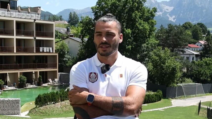 Karlo Muhar își exprimă ferm punctul de vedere după întoarcerea la CFR Cluj și transmite un mesaj puternic înainte de confruntarea cu FCSB: "Aceasta este atitudinea pe care o avem!" 1 karlo muhar reactie categorica dupa ce a revenit la cfr cluj mesaj inainte de meciul cu fcsb asta e mentalitatea 685bb4625984e
