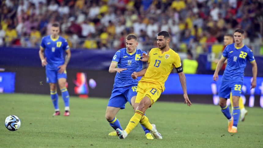 Ucraina se confruntă cu Danemarca în cadrul EURO U21 2025, cu un român din apropierea Galațiului pe teren, începând cu ora 19:00 pe VOYO! 1 live video ucraina danemarca la euro u21 2025 cu un roman nascut langa galati anuntat titular de la 1900 pe voyo 684abe95cf864