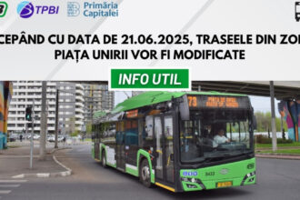 mai multe trasee ale stb se modifica incepand de sambata in zona piata unirii in capitala 68563ee7c2e93