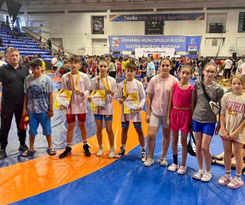 "Războinicii de la CS Medgidia strălucesc cu medalii de aur!" 1 medalii stralucitoare pentru micii luptatori de la cs medgidia 6848ab9cd1638