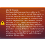 Avertizare Ro-Alert transmisă locuitorilor din județul Tulcea, în apropierea frontierei cu Ucraina 3 mesaj ro alert primit de locuitorii din judetul tulcea din apropiere de granita cu ucraina 684a59539c0b8