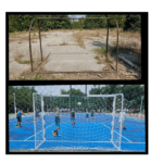 Transformarea Palatului Copiilor din Constanța: Cătălin Filișan dezvăluie cum arată terenurile de sport în 2024 comparativ cu 2025! 3 o fotografie cat o mie de cuvinte catalin filisan palatul copiilor constanta 2024 vs 2025 inainte si dupa ce ne am implicat in renovarea terenurilor de sport 685ff34d768ee