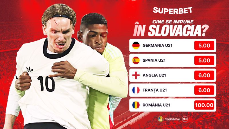 Spania și Germania, lideri în cursa pentru titlul European U21. Care sunt perspectivele României? 1 p spania si germania sunt favorite la castigarea europeanului u21 ce sanse are romania 68418b1c30d26