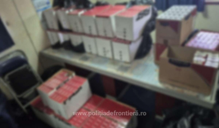 Captura impresionantă: Poliția de frontieră din Constanța oprește peste o sută de mii de țigarete venite din Grecia! 1 peste o suta de mii de de tigarete provenite din grecia confiscate de politistii de frontiera constanteni 6861917e301d4