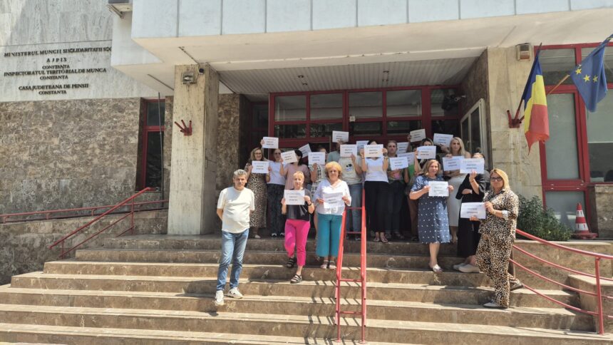 Revolta neașteptată a salariaților de la Casa Județeană de Pensii din Constanța: descoperă motivele supărării lor 1 protest spontan al angajatilor de la casa judeteana de pensii constanta iata care sunt nemultumirile 686288351a398