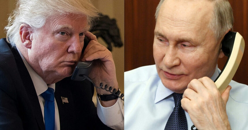 Dialogul între Putin și Trump: 50 de minute de discuții în ziua aniversară a președintelui american - Ce teme au abordat? 1 putin si trump au vorbit la telefon 50 de minute de ziua presedintelui sua care a fost subiectul conversatiei 684dc9ac4bec5