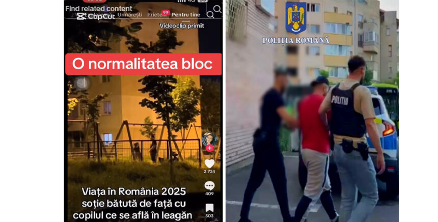 Momente Îngrozitoare: O tânără este agresată de soț în prezența copilului. Autorul violenței a fost reținut. 1 scene socante o tanara este batuta de sot de fata cu bebelusul agresorul a fost arestat 6847299d33029