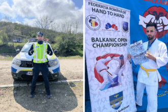 un exemplu de disciplina si ambitie politist din judetul constanta medaliat la campionatul balcanic in doua probe 6846d59292197