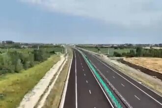 video anunt incepe receptia pentru deschiderea unui nou lot de autostrada 685c755140f73