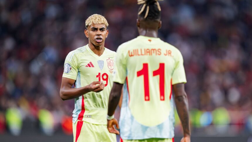 Descoperă talentul de excepție al naționalei U21 a Spaniei! Yamal și Nico Williams strălucesc în echipă! 1 video asa arata cea mai buna echipa a spaniei u21 nu lipsesc yamal si nico williams 6851f44b40dd6