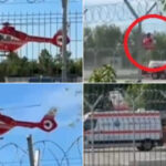 Elicopterul SMURD, nevoit să depășească obstacole din cauza închiderii heliportului. Ce spun oficialii despre incident? 3 video elicopter smurd fortat sa sara gardul din cauza heliportului pus sub lacat cum explica autoritatile incidentul 683fd1b901cf1