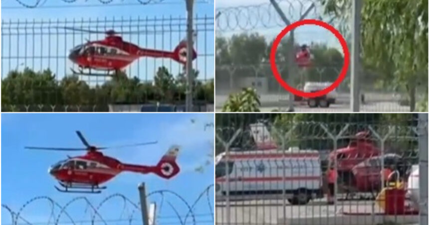 Elicopterul SMURD, nevoit să depășească obstacole din cauza închiderii heliportului. Ce spun oficialii despre incident? 1 video elicopter smurd fortat sa sara gardul din cauza heliportului pus sub lacat cum explica autoritatile incidentul 683fd1b901cf1