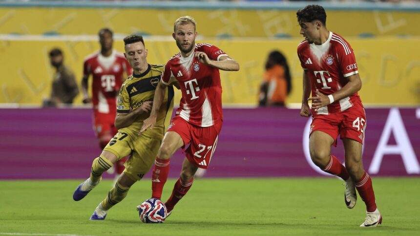 Bayern Munchen învinge Boca Juniors cu 2-1 și se califică în optimile de finală! Partida a fost transmisă în direct pe VOYO. 1 video exclusiv bayern munchen boca juniors 2 1 bavarezii calificare in optimile de finala meciul a fost live pe voyo 68564435c11d0