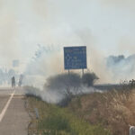 Flăcări devastatoare în Maglavit, Dolj: 70-80 hectare de vegetație în pericol, iar traficul a fost redirecționat. 2 video incendiu puternic de vegetatie la maglavit in dolj pe o suprafata de 70 80 hectare traficul rutier a fost deviat 685d6a09aee7d