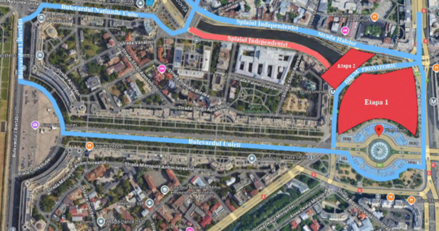 Se dau startul lucrărilor la Planșeul Unirii: Circulația va fi limitată în următoarele 6 luni, începând de marți! 1 video incep lucrarile de la planseul unirii zona in care circulatia va fi restrictionata in urmatoarele 6 luni incepand de marti 68445a110e5c2