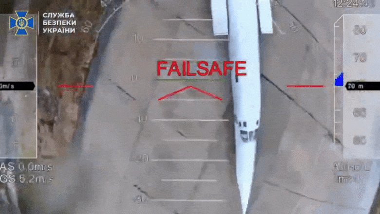 video lebada alba cel mai modern avion nuclear al rusiei lovit de ucraineni noi imagini ale atacului sbu asupra bazelor aeriene ruse 684068dc0203b