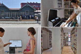 video ruina transformata in biblioteca cum functioneaza sistemul self service in cea mai moderna biblioteca dintr o statiune balneara 684fb1c564634