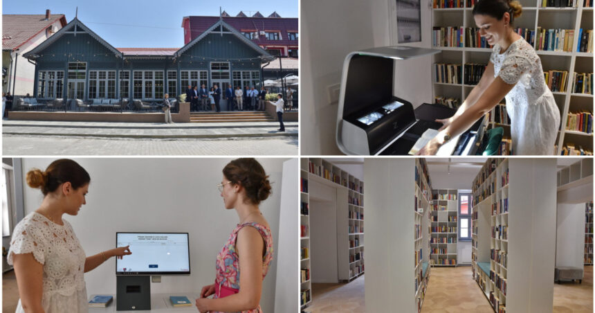 Metamorfoza unei ruine în sanctuarul cunoașterii: Descoperă cum funcționează sistemul de auto-servire într-o bibliotecă ultramodernă dintr-o stațiune balneară. 1 video ruina transformata in biblioteca cum functioneaza sistemul self service in cea mai moderna biblioteca dintr o statiune balneara 684fb1c564634