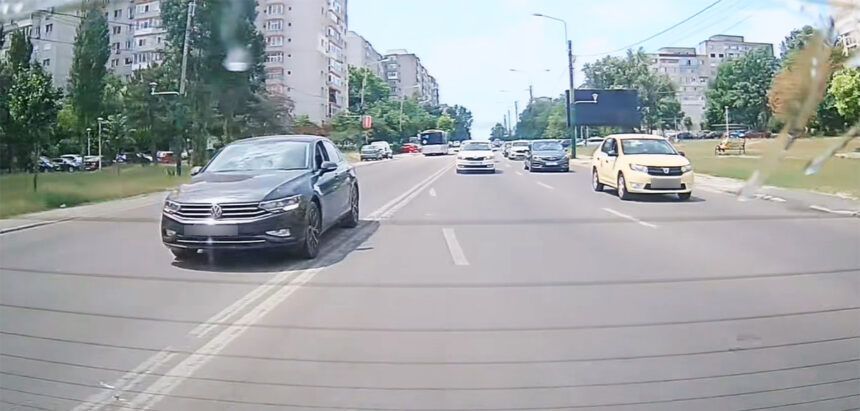 Șofer din Constanța surprins în flagrant: Conduce pe contrasens într-o manieră riscantă! 1 video tripla infractiune un sofer din constanta filmat in timp ce conduce pe contrasens 684e638838997